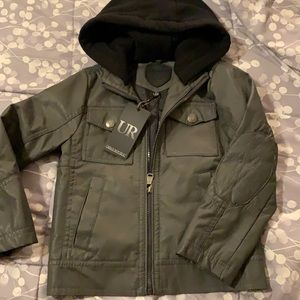 Brand New with tags Urban Republic fleece hooded Boys jacket Size 5/6